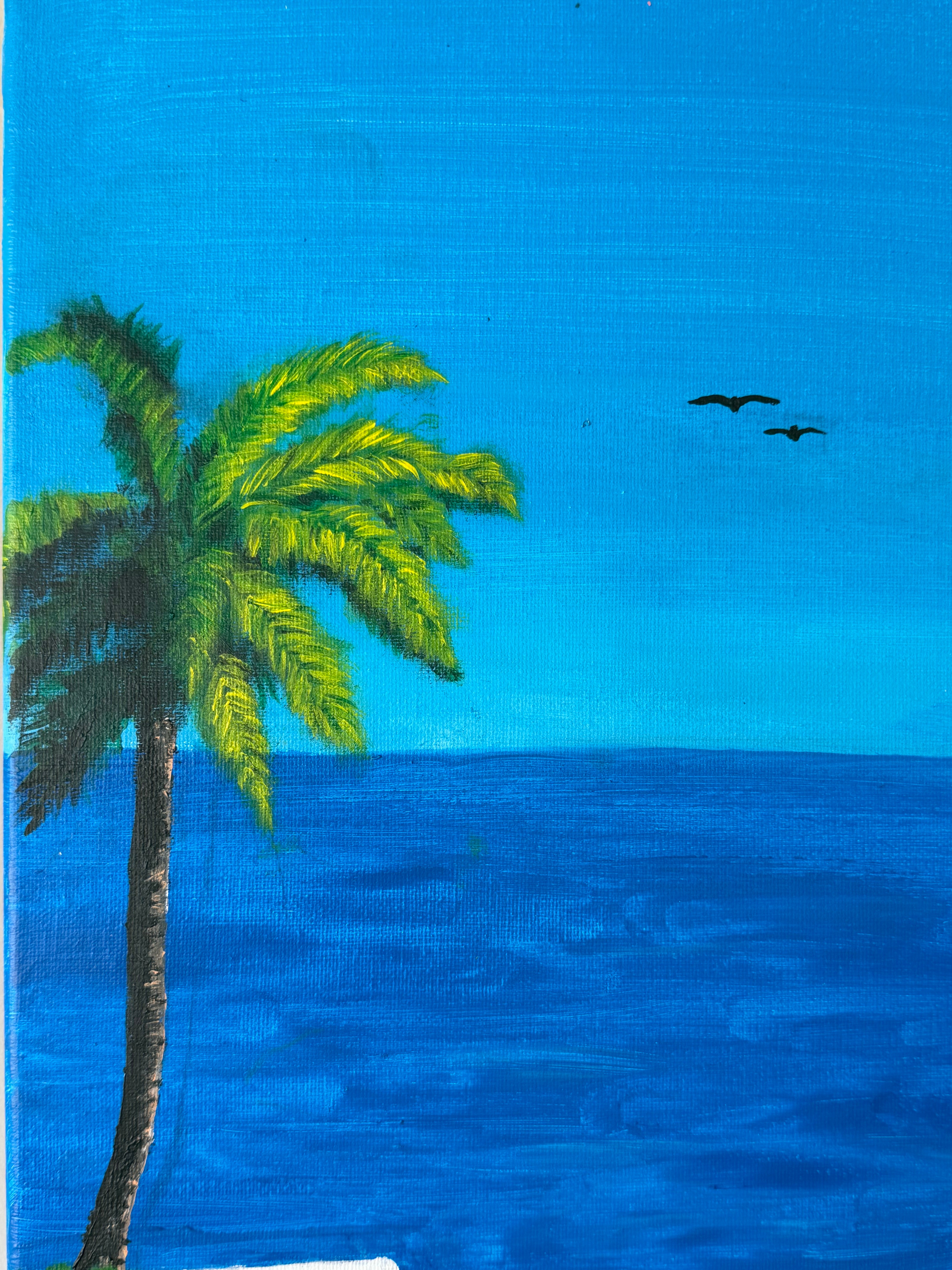 Acrylbild „Die Ruhe vor dem Crashout“ – von Artan
